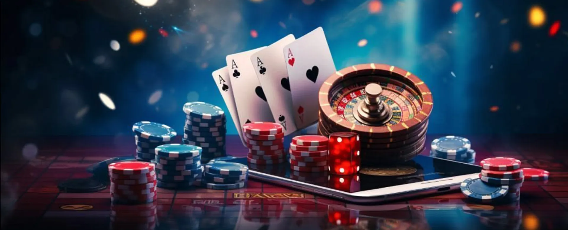 GamePH Casino banner with casino games and Monumento background